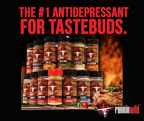 Deliciously Sweet & Smoky Cherry BBQ Rub ??Gourmet Seasoning for Ribs, Pork, Chicken & More | Bold Cherry Flavor You Can Taste | No MSG Added, No Artificial Flavors | Runnin??Wild Foods, 5.6 oz