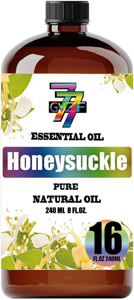 Honeysuckle Essential Oil (16 oz / 480 ml) ??Honeysuckle Oils for diffusers, humidifiers, Home Baths, Cleaning Products, Yoga, DIY Soaps and DIY Scented Candles
