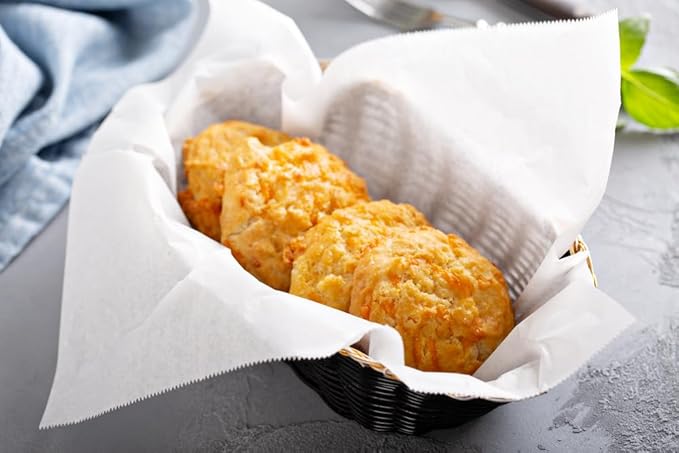 A Blend Above Cheesy Garlic Biscuit Mix - Easy to Bake, Makes 10 Biscuits, Breakfast Biscuits, Dinner Biscuits, Biscuit's & Gravy - Biscuit Mix Just Add Water - Perfect Addition to All Meals - 10 Servings