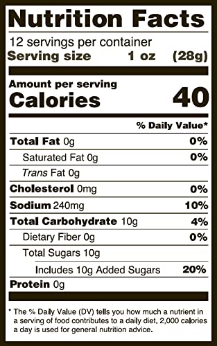 Spicy Sweet Pickle Slices 12 fl oz Ragin' Cajun (Pack of 1)