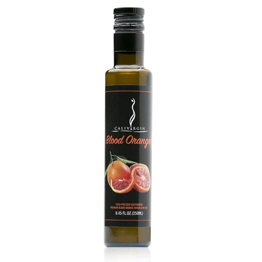 Calivirgin Blood Orange Olive Oil - Blood Orange Infused Extra Virgin Olive Oil - Cold Pressed