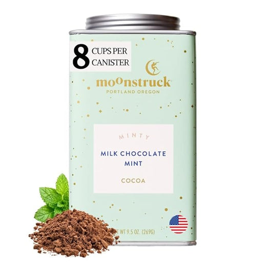 Moonstruck Chocolate Mint Chocolate Mint Hot Cocoa Mix, 9.5oz (Pack of 1)