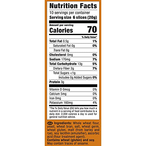 Only Kosher Candy Melba Toast Classic Whole Wheat Kosher Parve with No Artificial Flavor, Fresh Natural Ingredients, Kosher Certified Delicious Snack Crackers (Pack of 3)