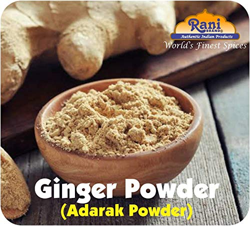 Rani Ginger (Adarak) Powder Ground, Spice 2.5oz (71g) PET Jar ~ All Natural | Vegan | Gluten Friendly | NON-GMO | Kosher | Indian Origin