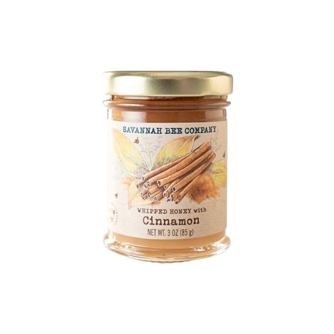 Savannah Bee Company Whipped Honey - All Natural Spreadable Honey