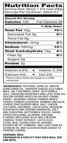 Colorado Jack Gourmet Flavored Popcorn - Colorado Jack Popped Corn in Legendary Flavors (White Cheddar Jalapeno)