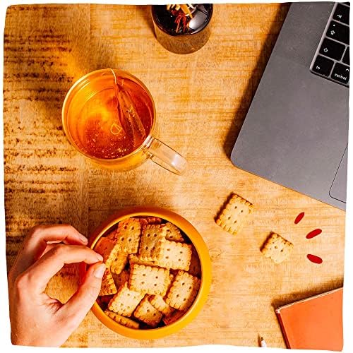 Michel et Augustin Gourmet Crackers, Comté Cheese Biscuits with Black Pepper, Savory Party Crackers, French Snacks, 3.5 oz. Bags