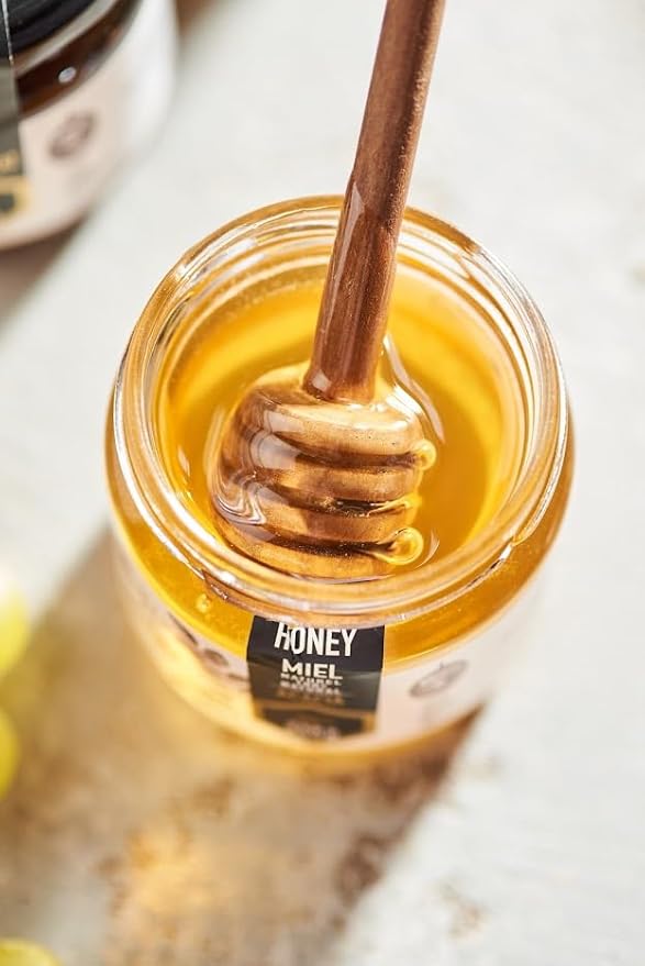 HONIGMA® Raw Linden Honey | Exquisite Taste | 100% Pure | Unpasteurized | Unfiltered | Partially crystallized | 250g/8.8oz