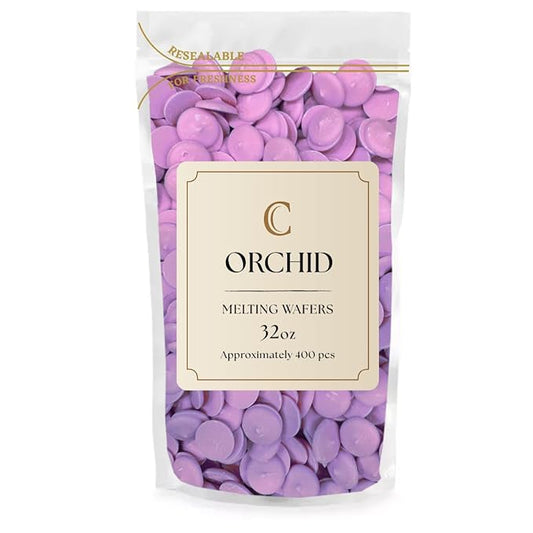 KIDU Chocolate Melting Wafers Bulk Bag Perfect For Dipping, Deserts, Baking And More (2 Pound, Orchid New)