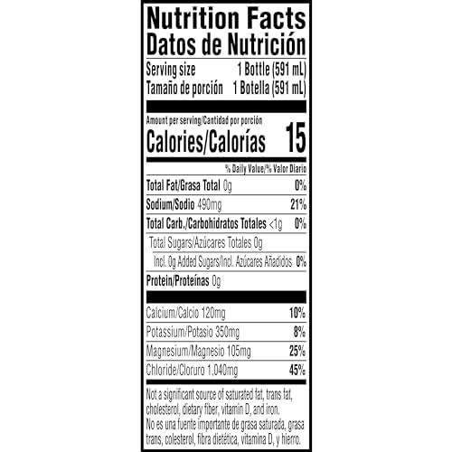 Gatorlyte Zero Rehydration Electrolyte Drink, Fruit Punch, Specialized Blend of 5 Electrolytes, Zero Sugar, No Artificial Sweeteners, No Artificial Flavors, 20 fl oz Bottles (12 Pack)