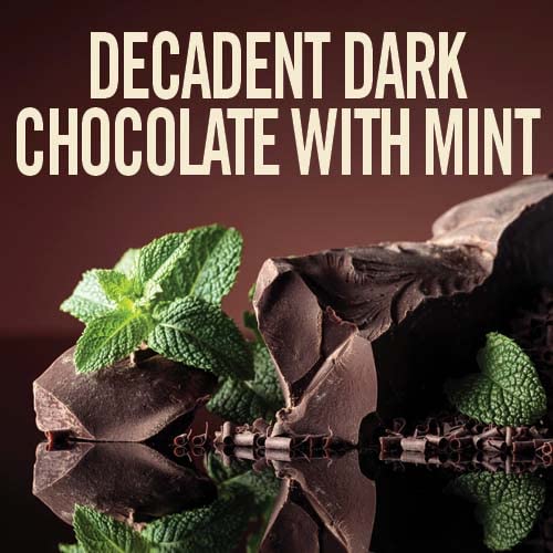 Castle Kitchen Mint Dark Hot Chocolate (6 Pack) Premium Plant Based, Dairy Free, Gluten-Free, Vegan Hot Coca Mix - Just Add Water - 14 oz
