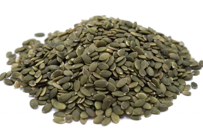 Gerbs Raw Pumpkin Seed Kernels 1 lb. | North American Grown, No Additives, Resealable Bag | Mild & Crunchy Texture | Top 14 Allergen-Free