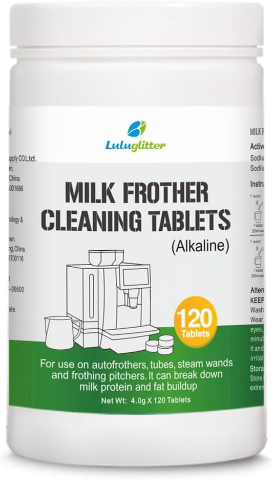 coffee machine milk frother tablet 4g120t easily remove milk residue ad build-up in steam wands, valves, and tubes