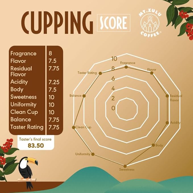 Premium Gourmet Colombian Coffee ??Ground, 100% Arabica, Medium Roast, Balanced & Smooth Taste ??12 oz