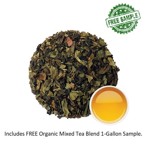 Kombucha.com Certified Organic Kombucha Scoby (Gaia) + SUPER STRONG starter liquid. 8 oz. Makes 1/2 or 1 Gallon. Includes FREE Kombucha.com Organic Mixed Tea Blend Sample.