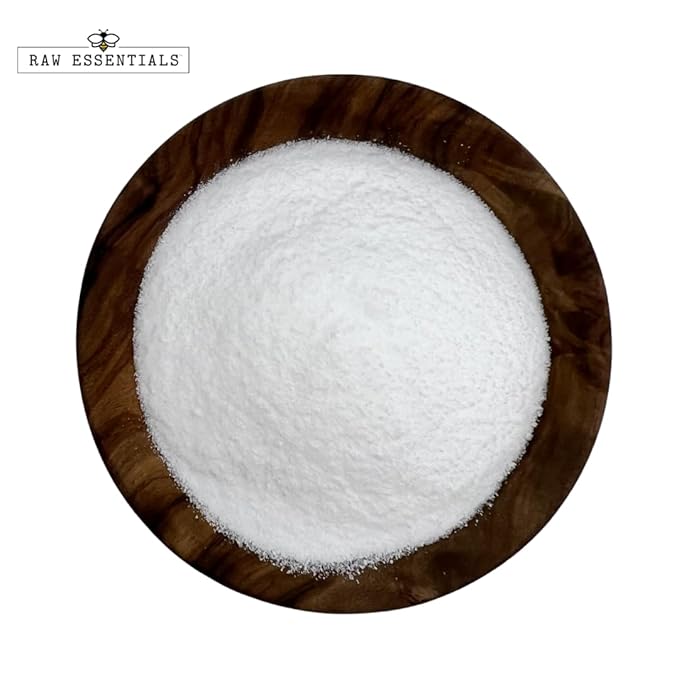 Raw Essentials White Distilled Vinegar Powder - 8 Ounce Bottle - Gluten-Free, Vegan - Tangy and Slightly Sweet - Great in Dressings, Marinades, Glazes, Dry Rubs, Seasonings