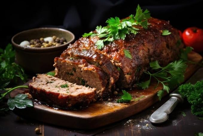 Premium | Fancy Meatloaf Seasoning | Large Shaker | Calorie Free | Saturated Fat Free | Cholesterol Free | Crafted in Small Batches | Enhance Your Classic Meatloaf with Flavor!
