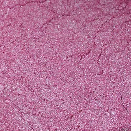 Luster Dust - Rose Pink (4g 1x Jar) | Edible Vegan Dust & Paint for Cake Decorating, Ice Cream, Desserts, Cocktails and Beverages by Bakell