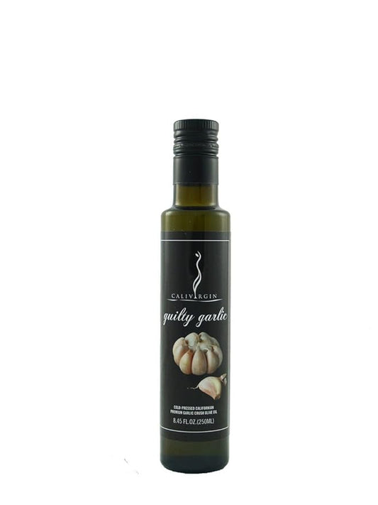 Calivirgin Garlic Olive Oil - Garlic Infused Extra Virgin Olive Oil - Cold Pressed Olive Oil