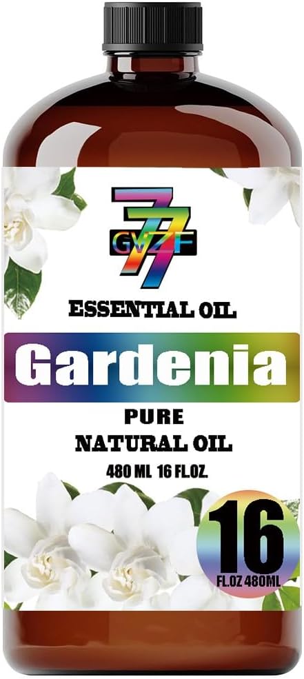 Gardenia Essential Oil (16 oz / 480 ml) ??Gardenia Oils for diffusers, humidifiers, Home Baths, Cleaning Products, Yoga, DIY Soaps and DIY Scented Candles