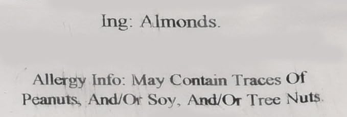 Dry Roasted Unsalted Nonpareil Supreme California Almonds (4 Lbs.) - Vegan & Keto Friendly - Oven Roasted in Small Batches for Added Freshness - Farm Fresh Nuts Brand