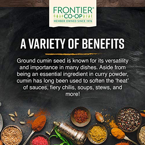Frontier Co-op Organic Ground Cumin Seed 5.61oz Cumin Powder