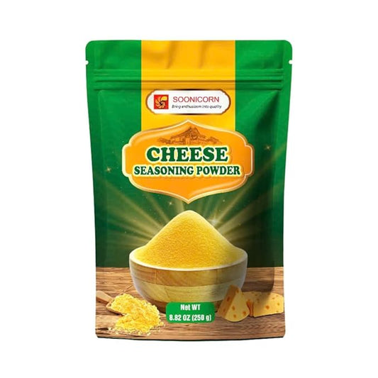 SOONICORN Cheese Popcorn Seasoning Powder, 8.8 Ounce ??Delicious Popcorn Cheese Powder for Perfectly Seasoned Popcorn! Elevate Your Snacks with Flavorful Popcorn Seasoning!