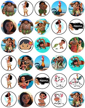 30 x Edible Cupcake Toppers ??Ocean Explorer Inspired Collection of Edible Cake Decorations | Uncut Edible on Icing Sheet