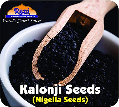 Rani Kalonji (Black Seed, Nigella Sativa, Black Cumin) Seeds 400oz (25lbs) 11.36kg Bulk Box ~ All Natural | Gluten Friendly | NON-GMO | Kosher | Vegan | Indian Origin