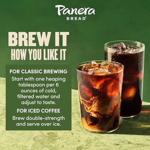 Panera Cafe Blend Decaf 12oz Ground Coffee (Pack of 6)