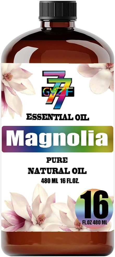 Magnolia Essential Oil (16 oz / 480 ml) ??Magnolia Oils for diffusers, humidifiers, Home Baths, Cleaning Products, Yoga, DIY Soaps and DIY Scented Candles