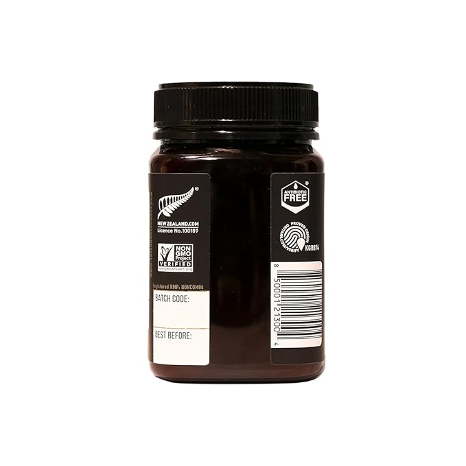 Taylor Pass Honey Co Native Flower | 100% Authentic Multifloral New Zealand Honey | Certified Non-GMO, Halal | Premium Gourmet Honey | BPA-Free Jar | 17.6 oz