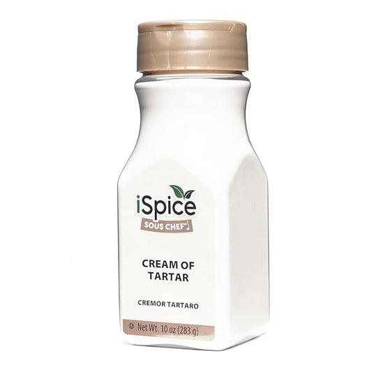 iSpice | Cream of Tartar | Gourmet Spice | Kosher (10 OZ)