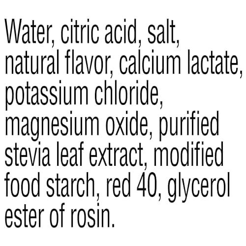 Gatorlyte Zero Rehydration Electrolyte Drink, Fruit Punch, Specialized Blend of 5 Electrolytes, Zero Sugar, No Artificial Sweeteners, No Artificial Flavors, 20 fl oz Bottles (12 Pack)