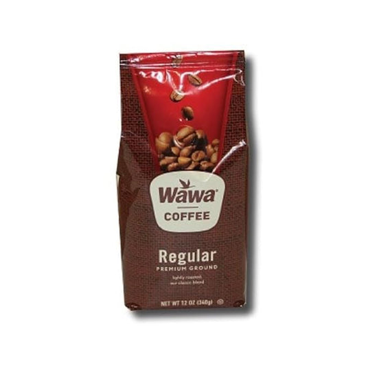 Wawa Ground Coffee Mild Roast, 12 oz Bag, Regular Smooth & Balanced Classic Blend For Hot or Iced Coffee, Slightly Sweet, 100% More Responsibly Sourced from Rainforest Alliance Certified Farms