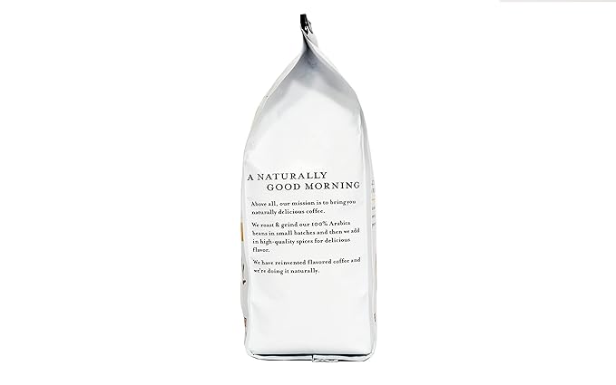 Via Bom Dia 100% Naturally Flavored Ground Coffee, Chocolate Mint, Medium Roast, No Artificial Flavors, 12 oz. Bag