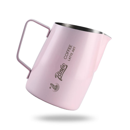 Milk Frothing Pitcher with Sharp Spout & Angled Rim – Precision latte art pitcher for Fine Lines &