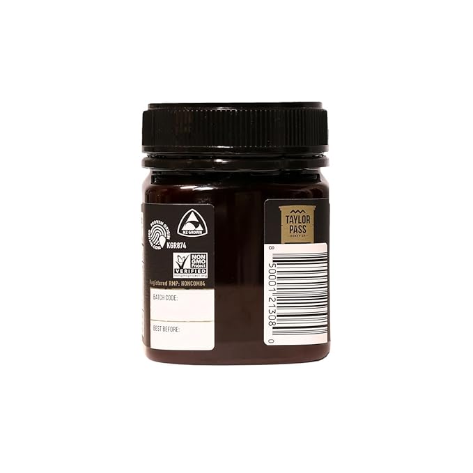 Taylor Pass Honey Co Manuka Honey Blend | Non-GMO New Zealand Honey in BPA-Free Jar | Sustainable Manuka Honey Blend | 8.83oz