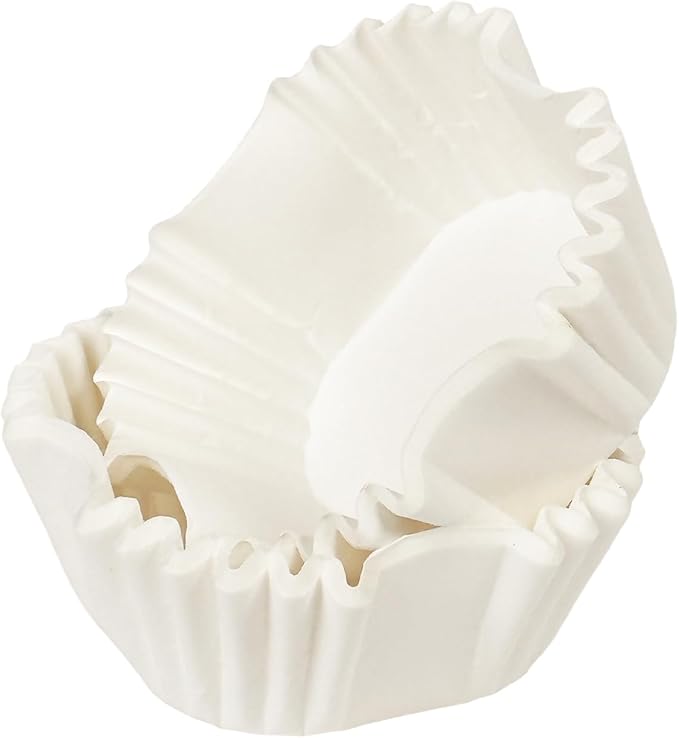 qiqee 500pcs White Square Cupcake Liners Muffin Linner No Smell, Food Grade Baking Cups竊늆tandard Sizeç«?,<div>