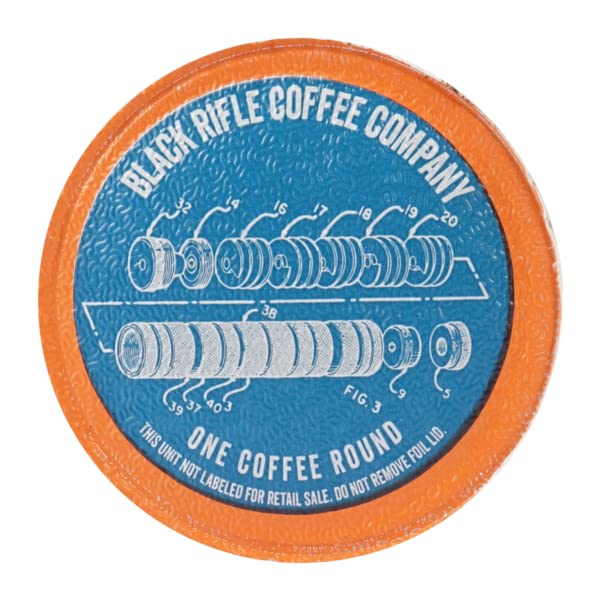 Black Rifle Coffee Company Light Roast K Cups - Single Serve K Cups Coffee Pods - Kcup Pods Compatible with Keurig 1.0 & 2.0 - Made from Pure Arabica Beans (Silencer Smooth, 12 Count)