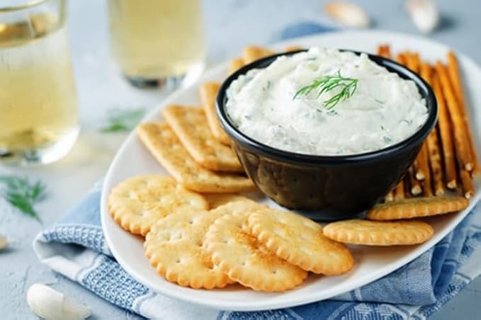 A Blend Above Lemon Dill Dip Mix Gourmet Food Product, 1 oz Packet (3 Pack), Gluten-Free, No MSG, All Natural, No Preservatives, Vegetable Dip, Keto Friendly, Low Carb, Easy to Make