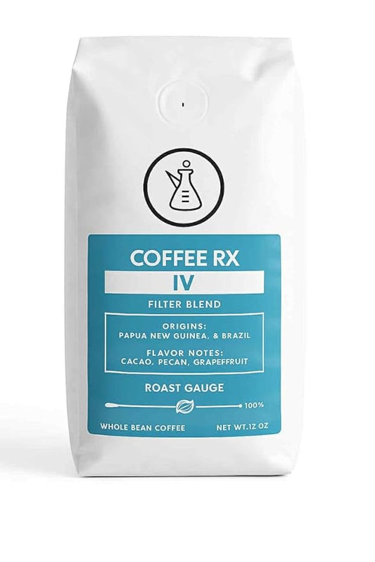 Coffee Rx - IV Drip Espresso Whole Coffee Beans, 12 oz.