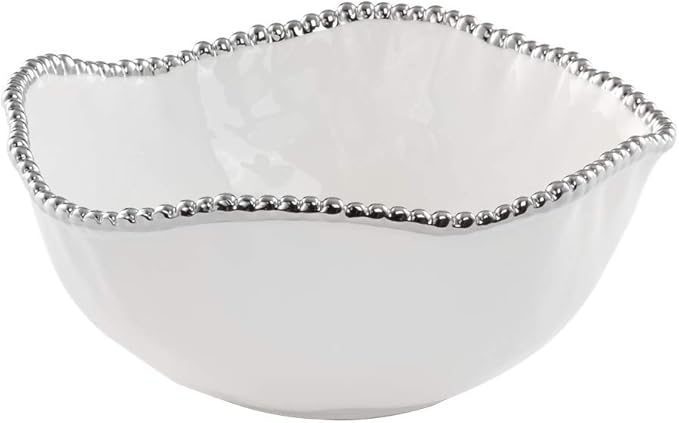 Salerno Porcelain Large Salad Bowl