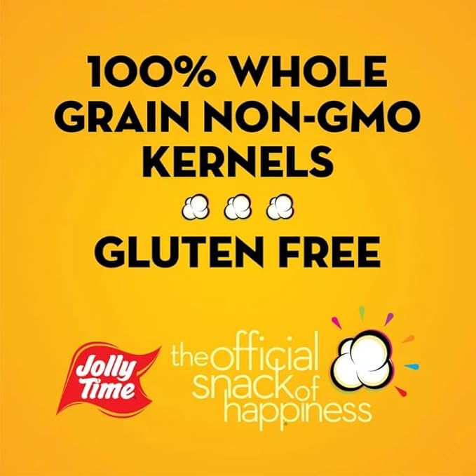 Jolly Time Gold Mine Yellow Popcorn Kernels, 12.5 lb