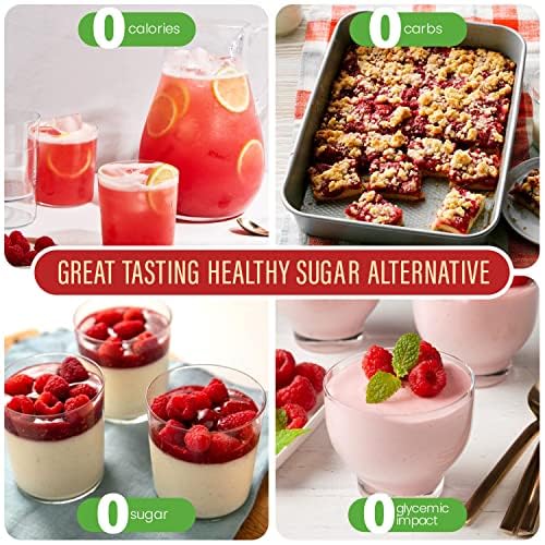 Stevia Select Raspberry Flavored Liquid Stevia ??Zero Calorie Coffee, Tea, Drink & Baking Sweetener, All-Natural, No Erythritol, Keto-Friendly Sugar Alternative, 300 Servings ??2 Oz (1 Pack)