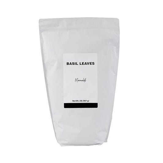Minimalist Basil Leaves, Perfect for Cooking and Seasoning, Packaged for Convenience in a Resealable Bag (2 Pound)