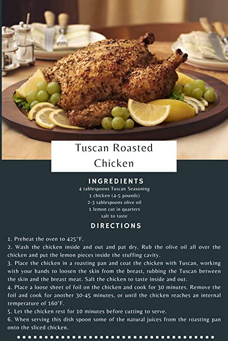 VICTORIA TAYLORS: Tuscan Seasoning, 2.3 oz (Single Tusan Cube) Bring the warmth and richness of Tuscany right to your kitchen.