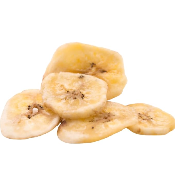 Gerbs Unsweetened Banana Chips 2 lbs. | Unsulfured, No Additives, Resealable Bag | Naturally Crisp & Mildly Sweet | Top 14 Allergen-Free
