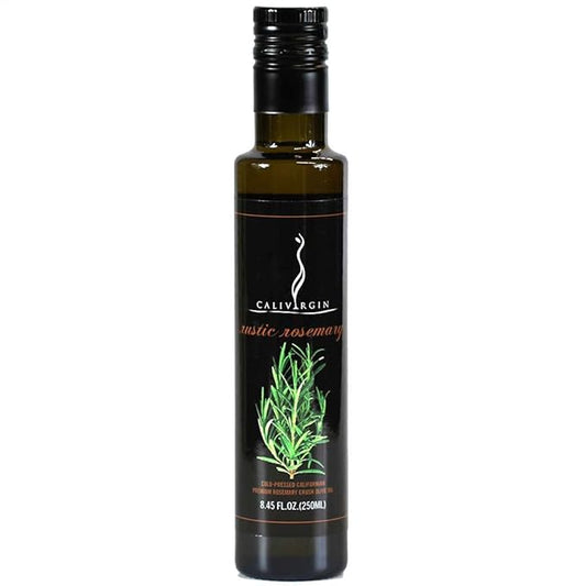 Calivirgin Rosemary Olive Oil - Rosemary Infused Extra Virgin Olive Oil - Cold Pressed Olive Oil