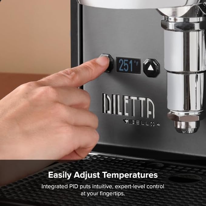 Diletta Bello+ Espresso Machine (White)